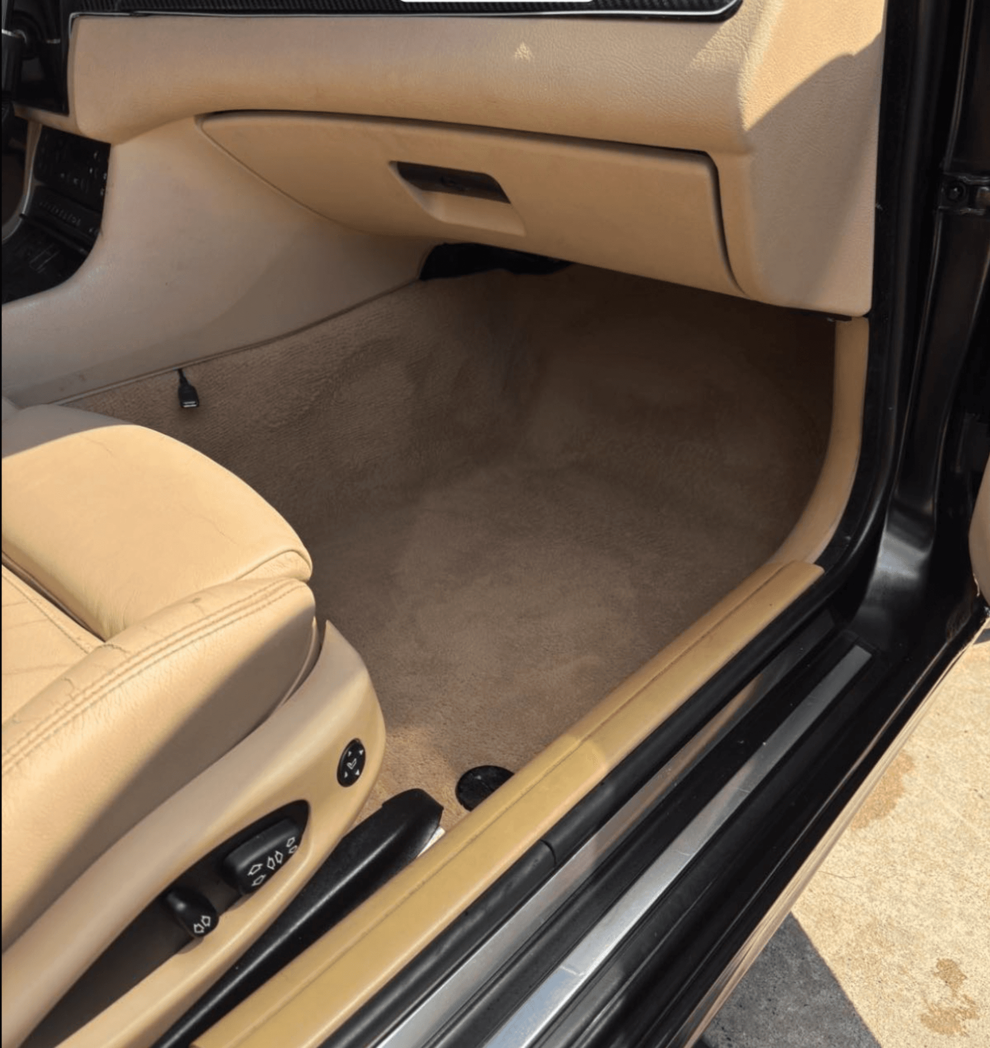 Interior Deep Clean - Close attention to carpets and hard-to-reach cabin areas